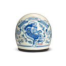 DMD Casco de Moto Retro Graphic Open