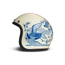 DMD Casco de Moto Retro Graphic Open