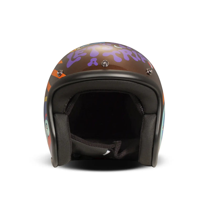 DMD Casco de moto abierto Retro Custom