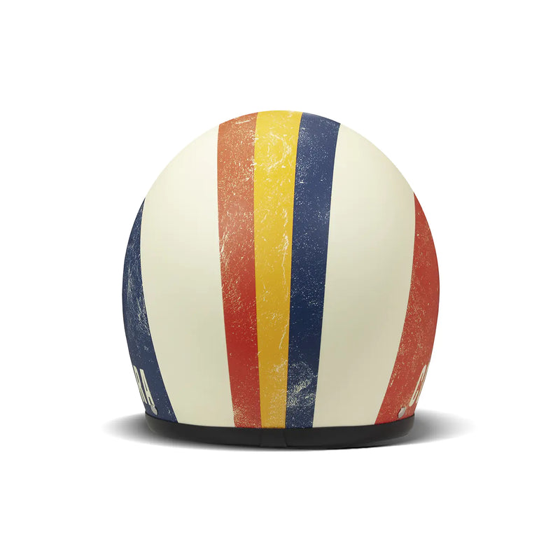 DMD Casco de Moto Retro Graphic Open