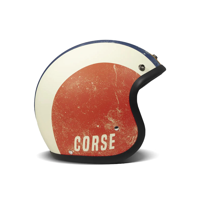 DMD Casco de Moto Retro Graphic Open