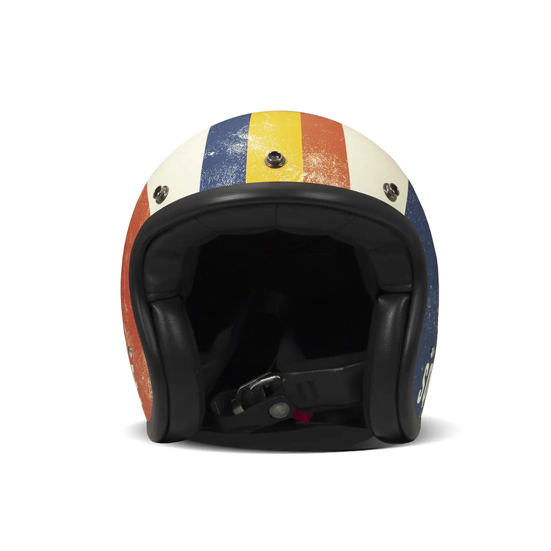 DMD Casco de Moto Retro Graphic Open