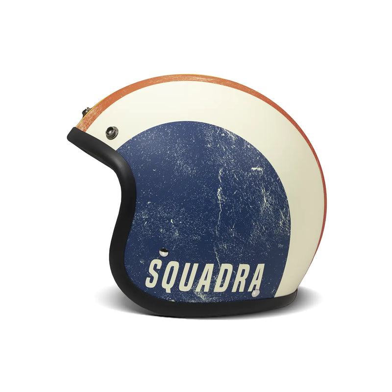 DMD Casco de Moto Retro Graphic Open