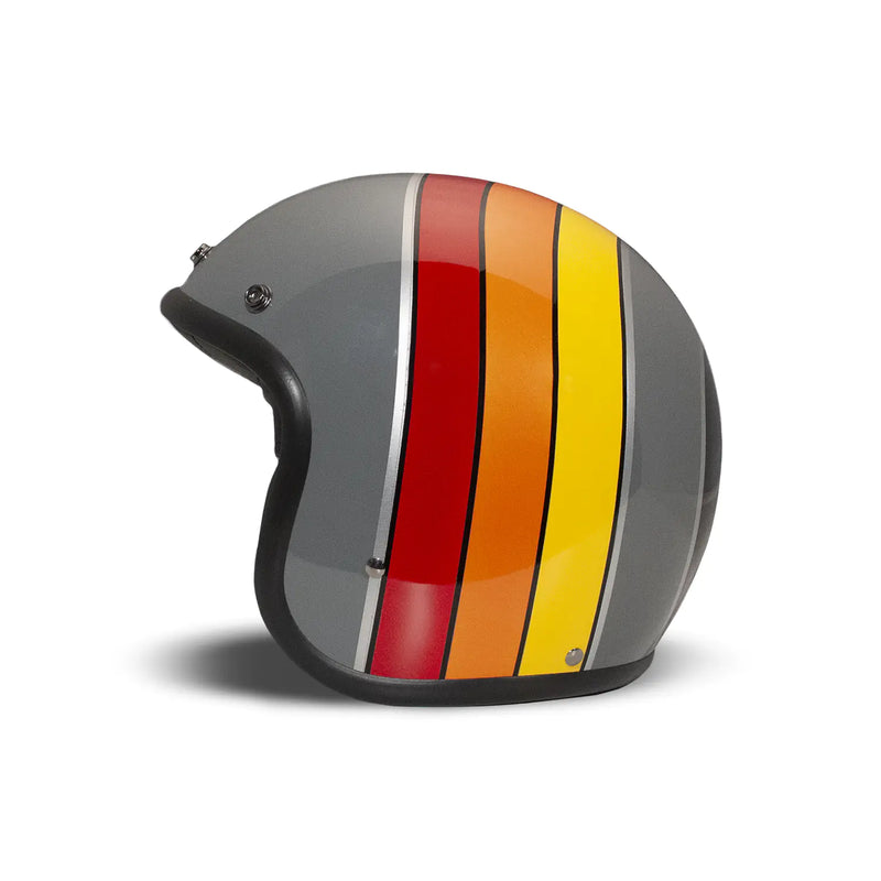 DMD Casco de moto abierto Retro Custom