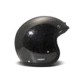 DMD Casco de moto abierto retro metalizado