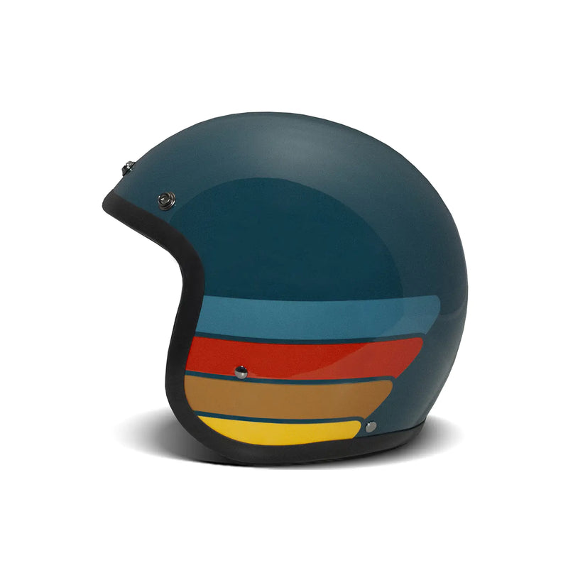 DMD Casco de moto abierto Retro Custom