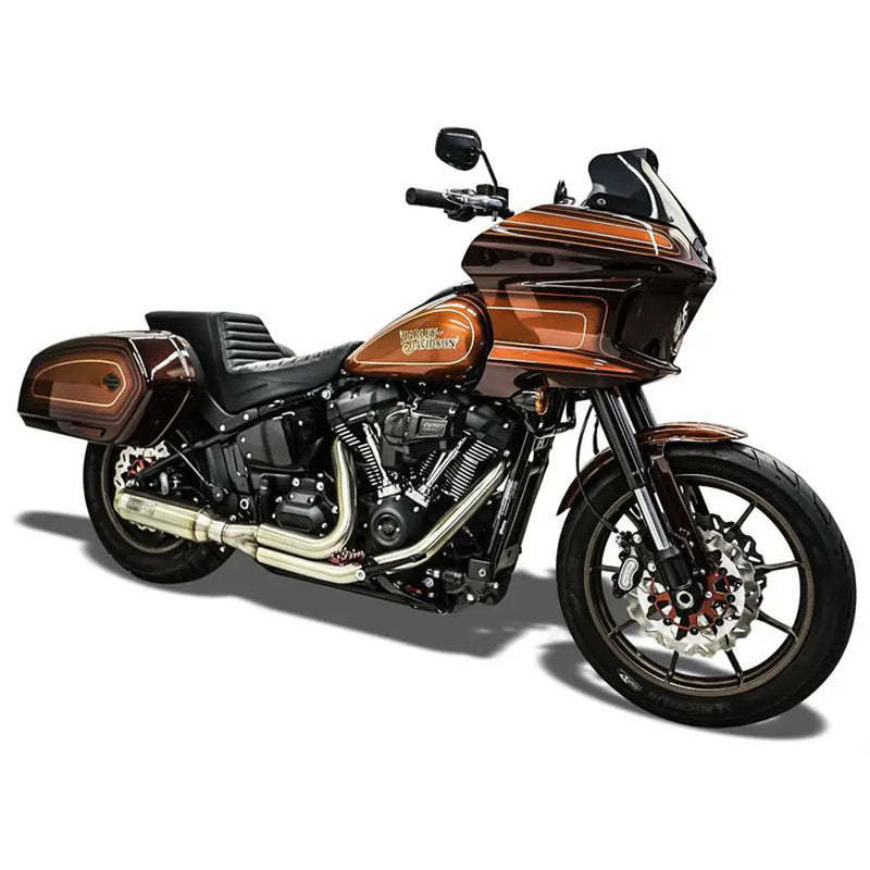 Sistema de escape Bassani Road Rage Super Bike 2 en 1 para Harley