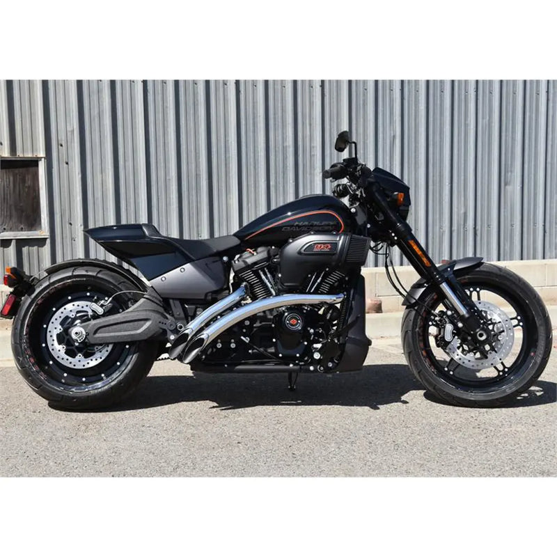 Sistema de escape radial Bassani Sweeper para Harley