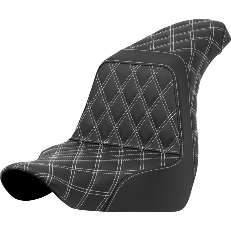 Saddlemen Puntada enrejada escalonada para Harley