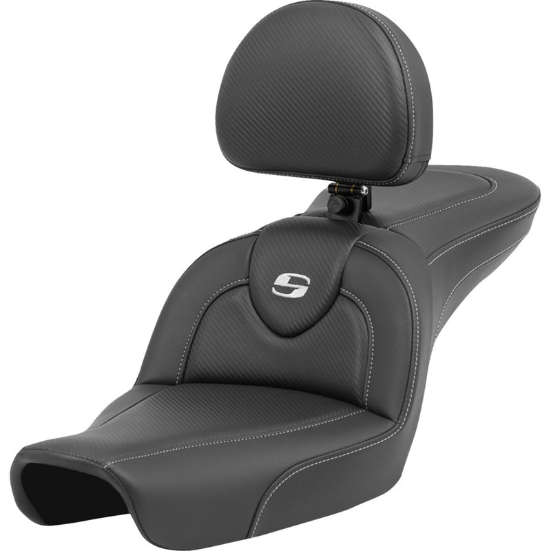 Saddlemen Roadsofa Plain Asiento para Harley