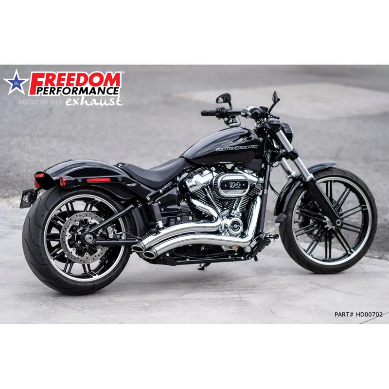 Freedom Performance Escape Sharp Curve Radius Slash Cut para Harley