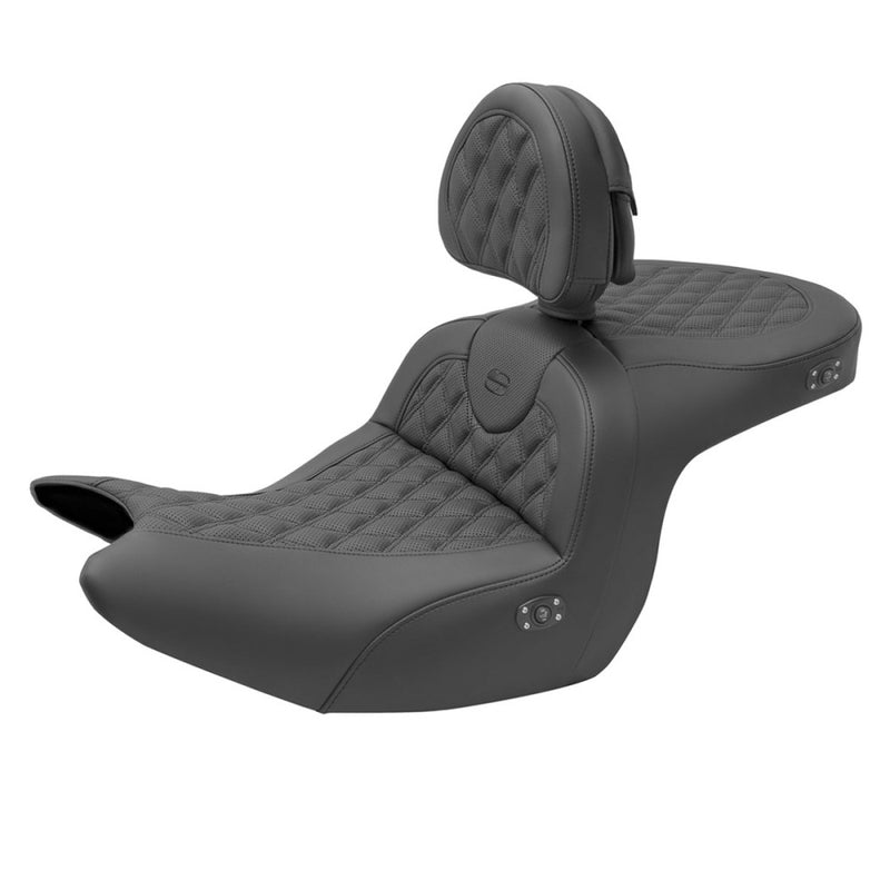 Saddlemen Asiento Roadsofa Lattice Stitch para Honda