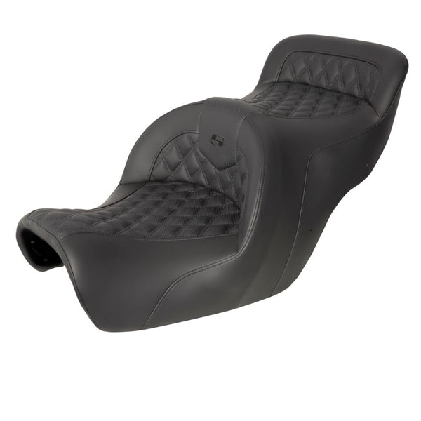 Saddlemen Asiento Roadsofa Lattice Stitch para Honda
