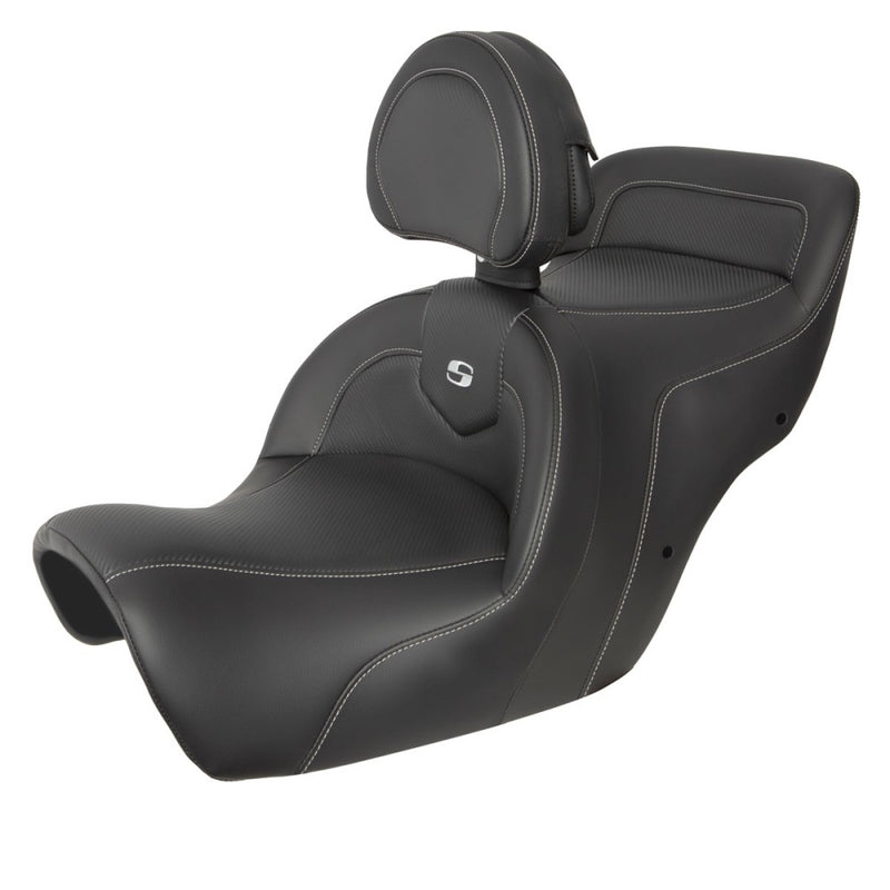 Saddlemen Roadsofa Plain Asiento para Honda