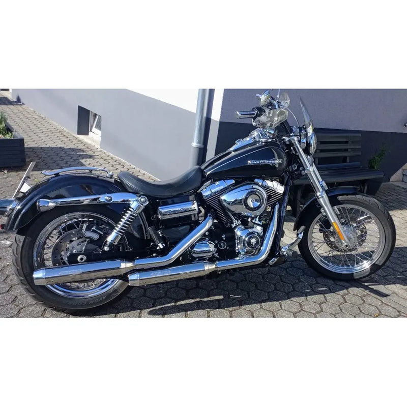 Silenciadores Miller Nebraska Euro 3/4 Slip-On para Harley