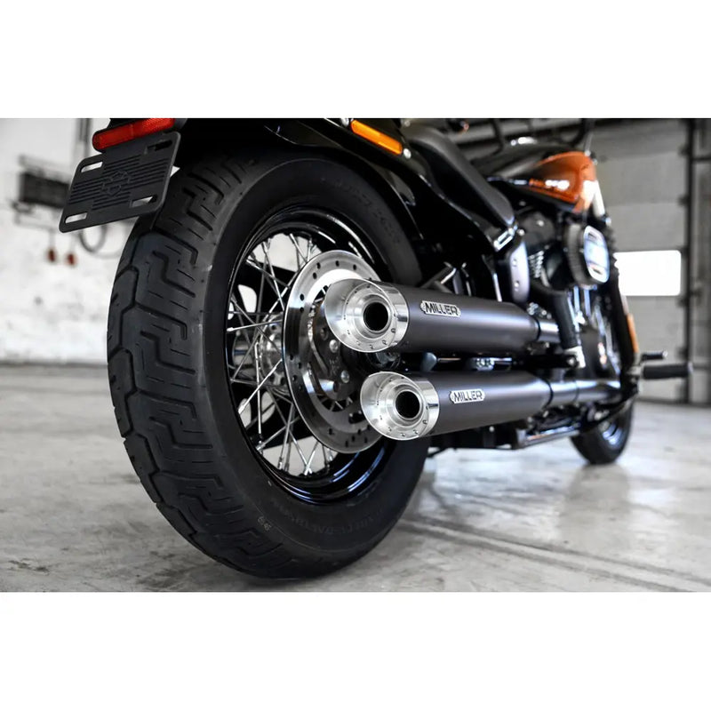 Silenciadores Miller Destiny Euro 5 Slip-On para Harley