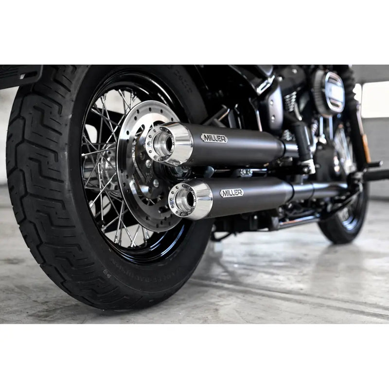 Silenciadores Miller Destiny Euro 5 Slip-On para Harley