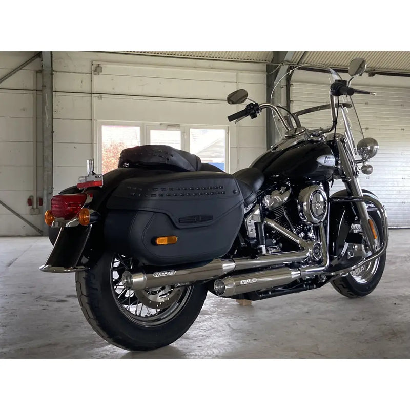 Silenciadores Miller Destiny Euro 5 Slip-On para Harley