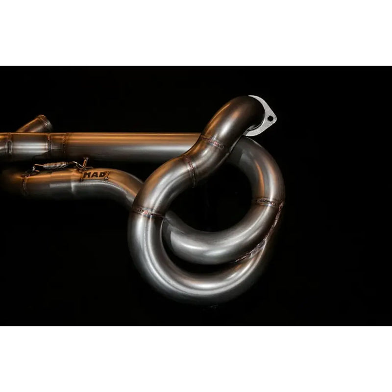 Sistema de escape Mad Twisted 2-into-1-into-2 para Harley