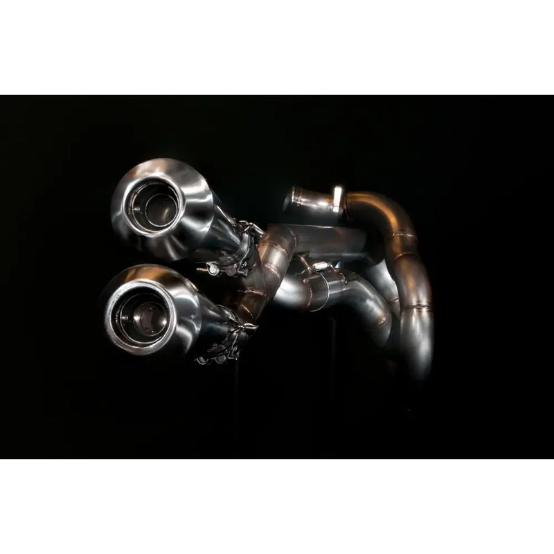 Sistema de escape Mad Twisted 2-into-1-into-2 para Harley