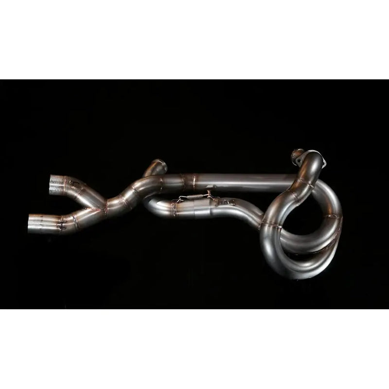 Sistema de escape Mad Twisted 2-into-1-into-2 para Harley