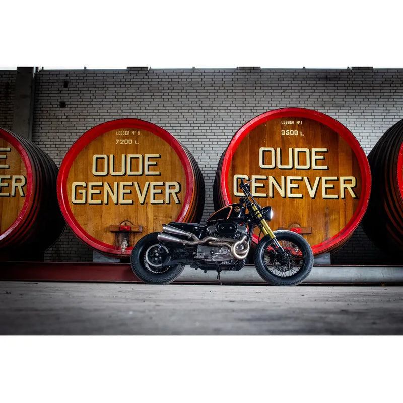 Sistema de escape Mad Twisted 2-into-1-into-2 para Harley