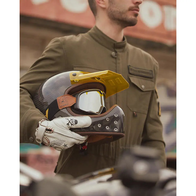 By City Casco de moto de motocross The Rock Retro