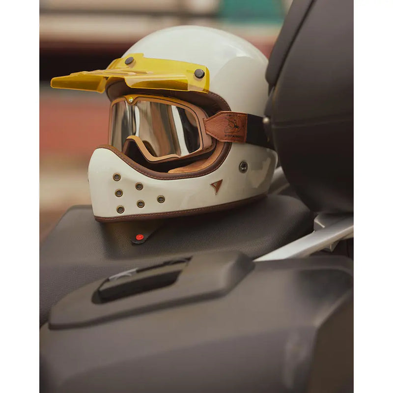 By City Casco de moto de motocross The Rock Retro