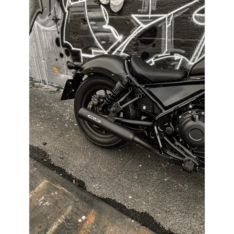 Silenciador Miller Custom Euro 4/5 Slip-On para Honda