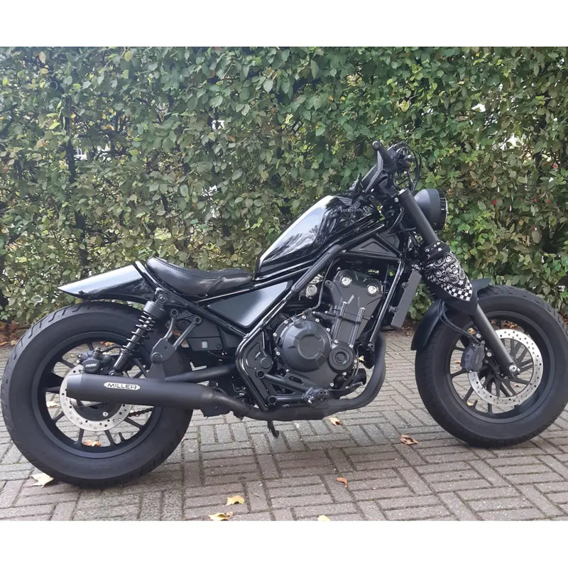 Silenciador Miller Custom Euro 4/5 Slip-On para Honda