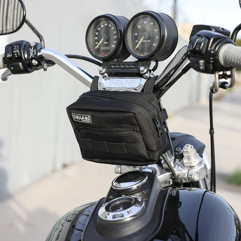 Bolsa para manillar de motocicleta Thrashin Supply