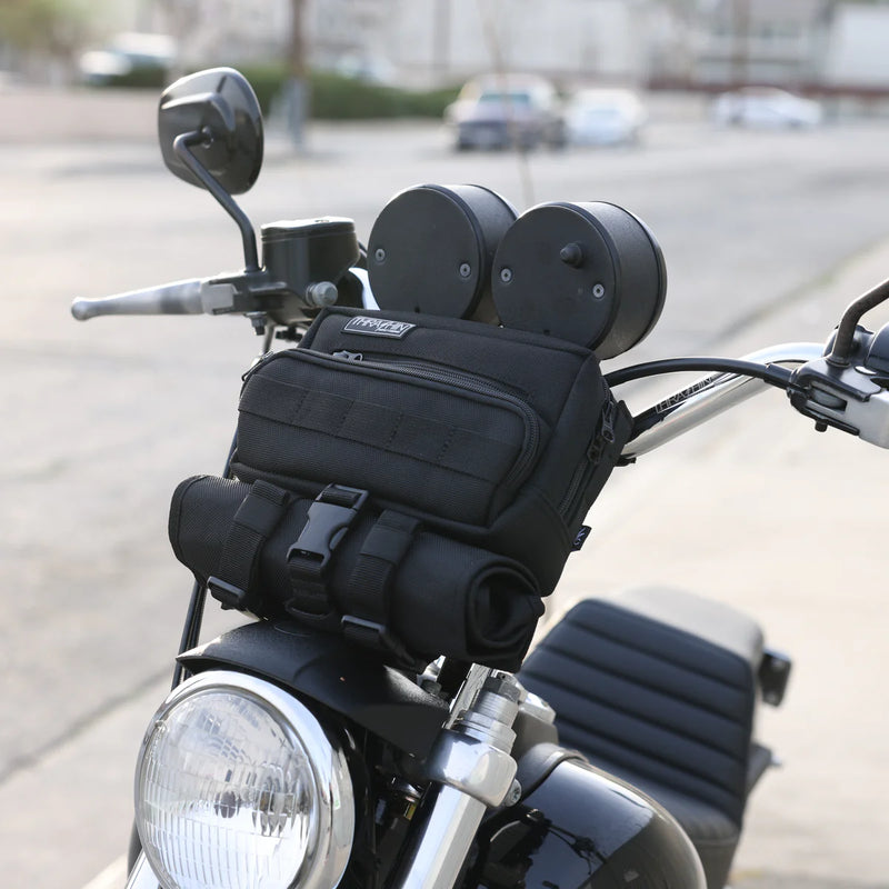 Bolsa para manillar de motocicleta Thrashin Supply Plus