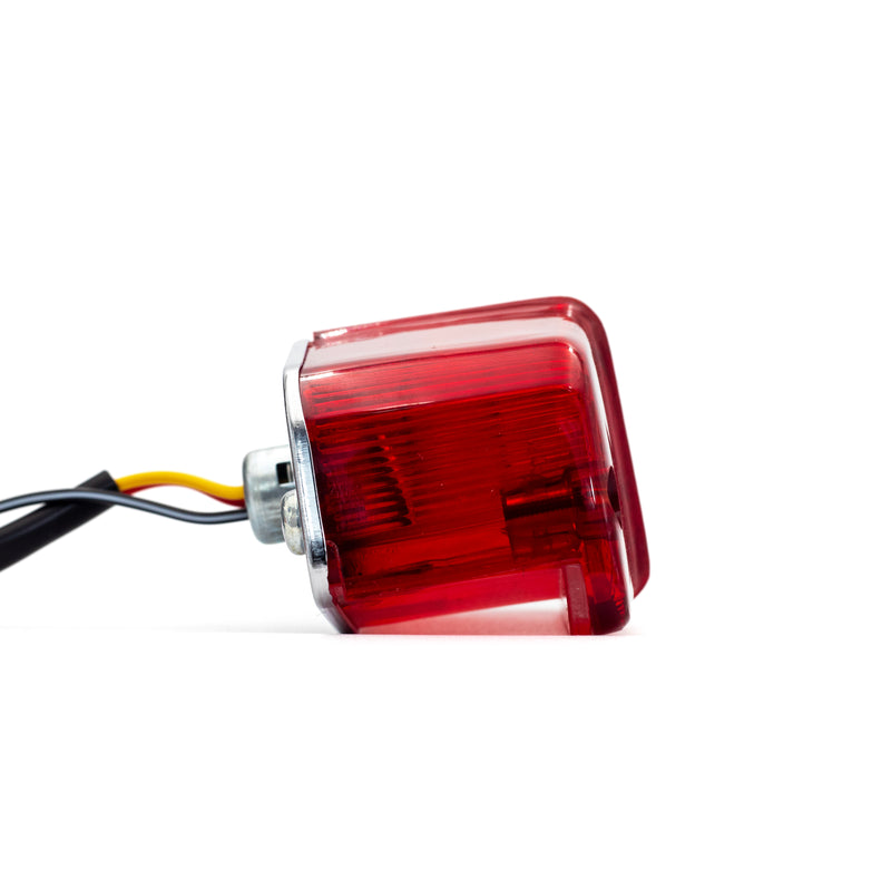 Luz trasera cromada para motocicleta SMP Lucas Classic