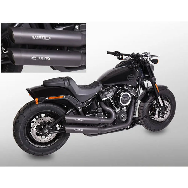 Sistema de escape Miller Bronco Euro 4 para Harley