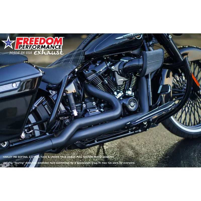 Freedom Performance Thorcat EC Approved Sharktail True Duals Escape para Harley