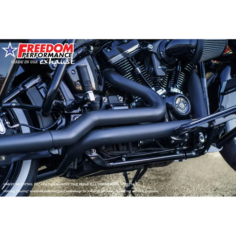 Freedom Performance Thorcat EC Approved Sharktail True Duals Escape para Harley