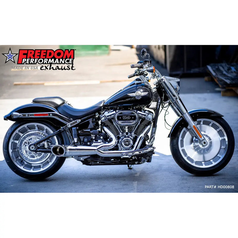 Freedom Performance Escape Shorty Turn Out 2 en 1 para Harley