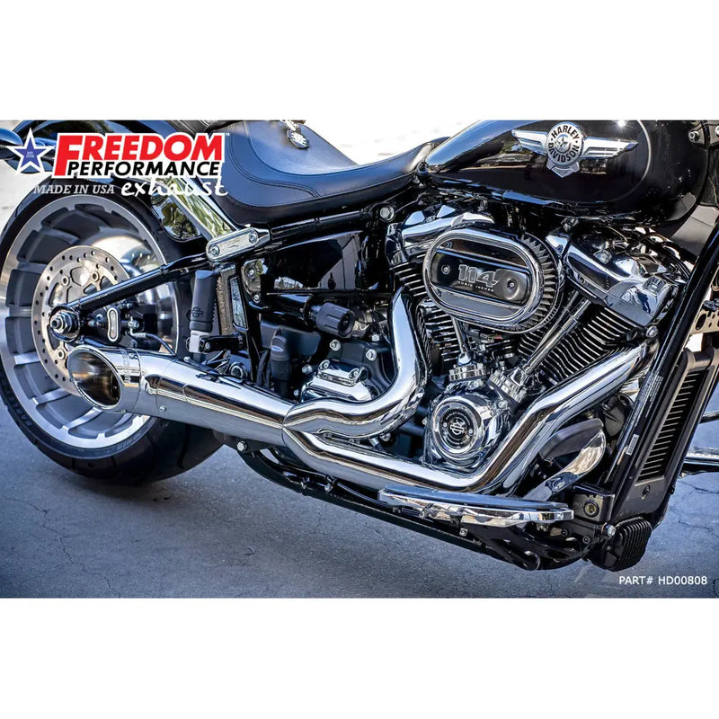 Freedom Performance Escape Shorty Turn Out 2 en 1 para Harley