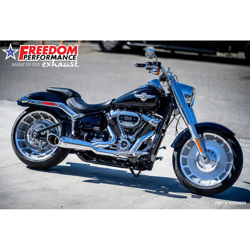 Freedom Performance Escape Shorty Turn Out 2 en 1 para Harley