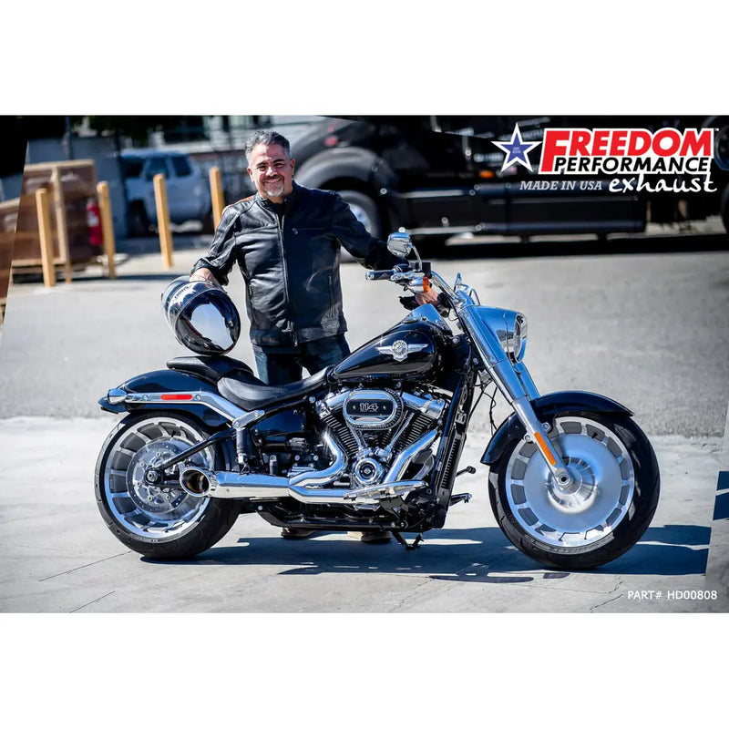 Freedom Performance Escape Shorty Turn Out 2 en 1 para Harley