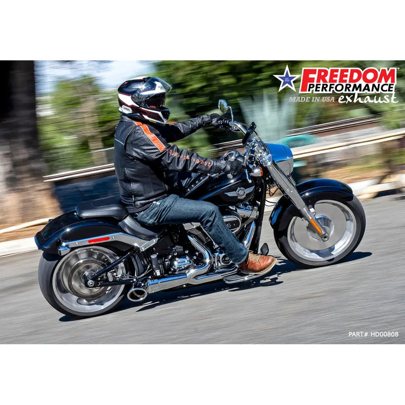 Freedom Performance Escape Shorty Turn Out 2 en 1 para Harley