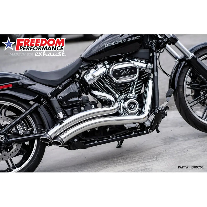 Freedom Performance Escape Sharp Curve Radius Slash Cut para Harley