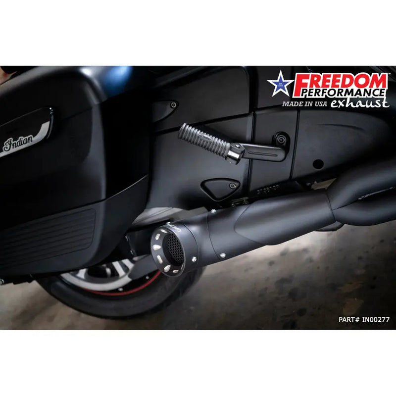 Freedom Performance Escape Shorty Turn Out Straight Cut 2 en 1 para Indian