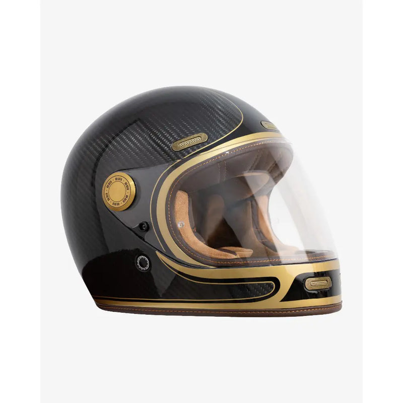 By City Casco de moto integral Roadster III Carbon