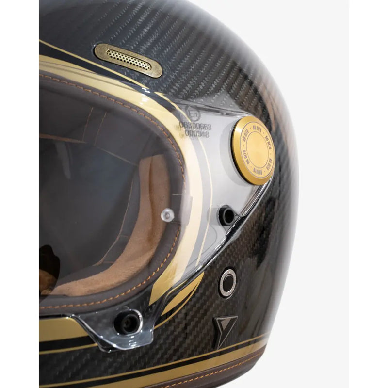 By City Casco de moto integral Roadster III Carbon