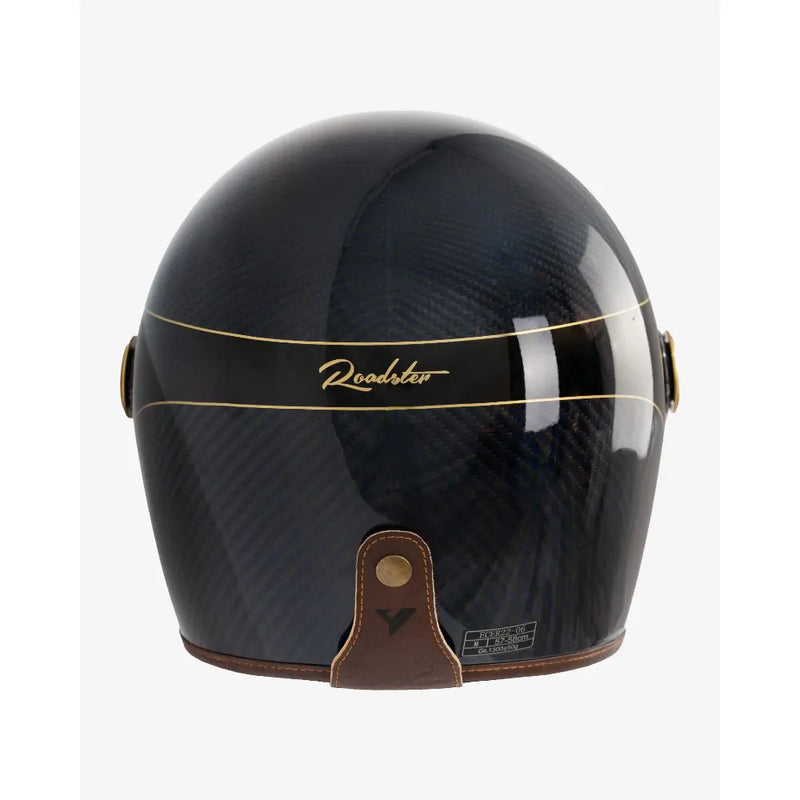 By City Casco de moto integral Roadster III Carbon