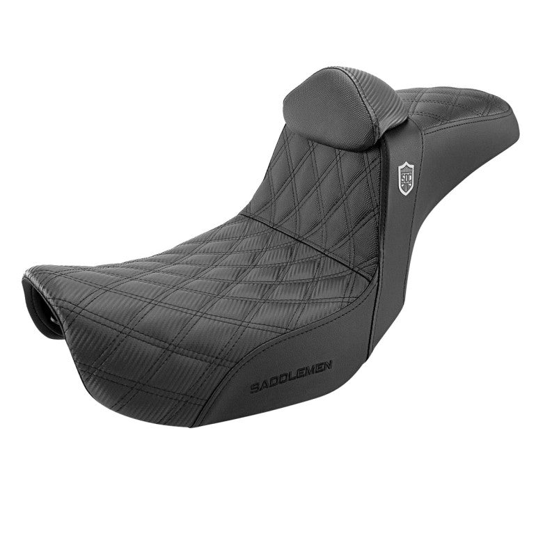 Saddlemen Asiento Pro SDC Performance Gripper Lattice Stitch para Harley