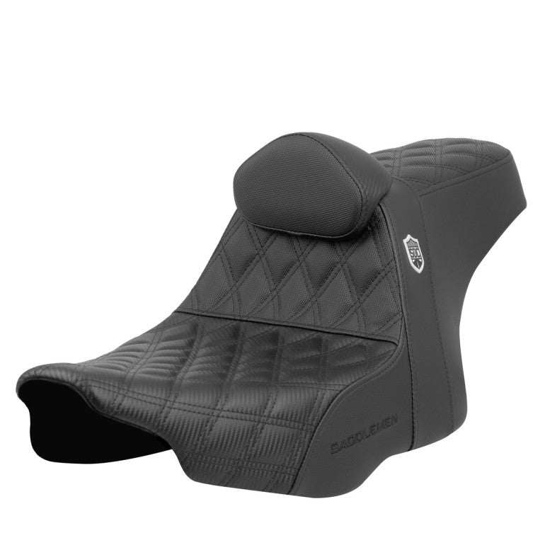 Saddlemen Asiento Pro SDC Performance Gripper Lattice Stitch para Harley