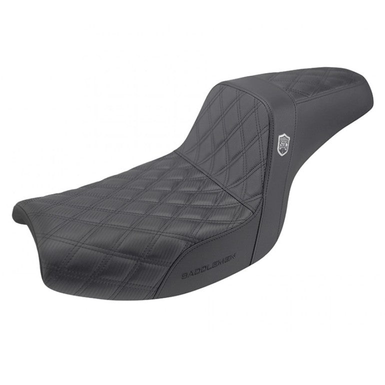 Saddlemen Asiento Pro SDC Performance Gripper Lattice Stitch para Harley