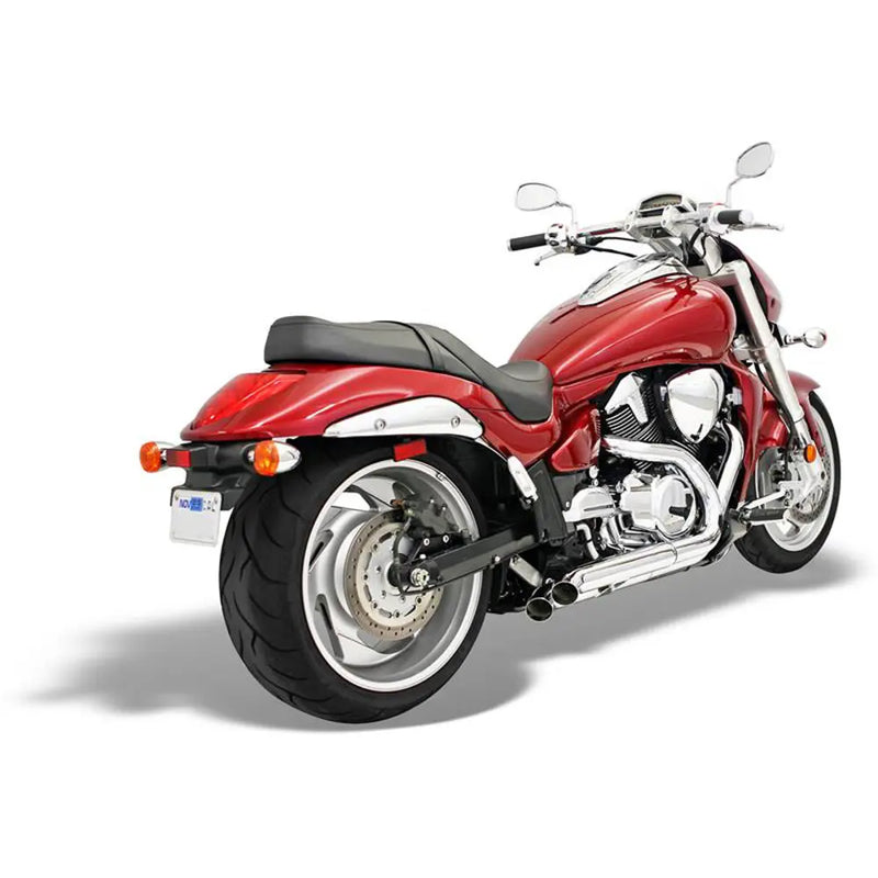 Sistema de escape Bassani Pro Street Turn Out para Suzuki